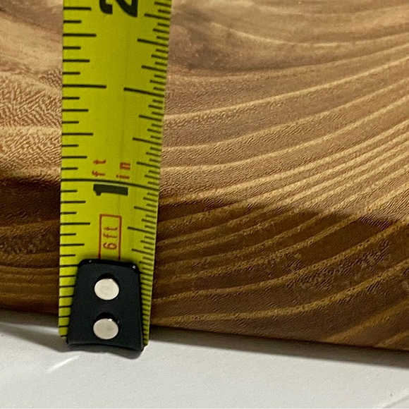 BRAND NEW Hand-carved Wooden Resin Charcuterie Board - Picture 12 of 12